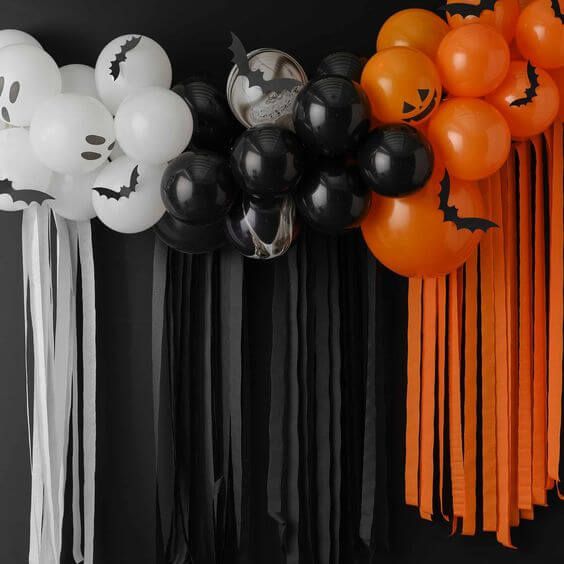 Dicas de halloween: balões
