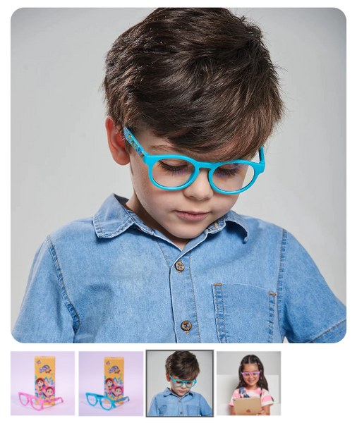 Óculos Maria Clara e JP - BlueFlex SunKids