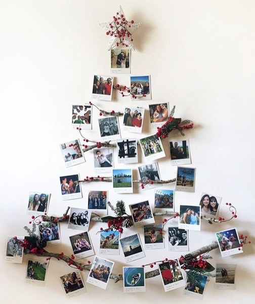 Árvore de Natal com Fotos