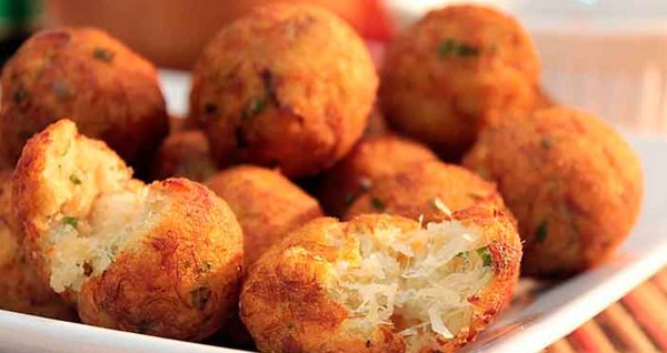 Receita: bolinho de bacalhau