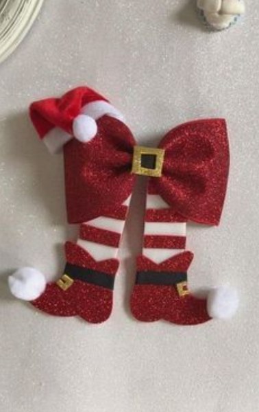 decorações de natal faceis: eva do papai noel