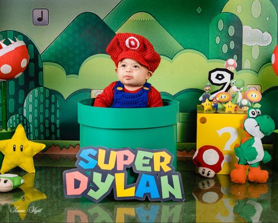 mesversário do super mario
