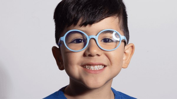 armação de óculos infantil