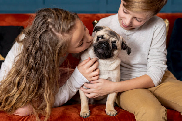 criança com alergia a animais