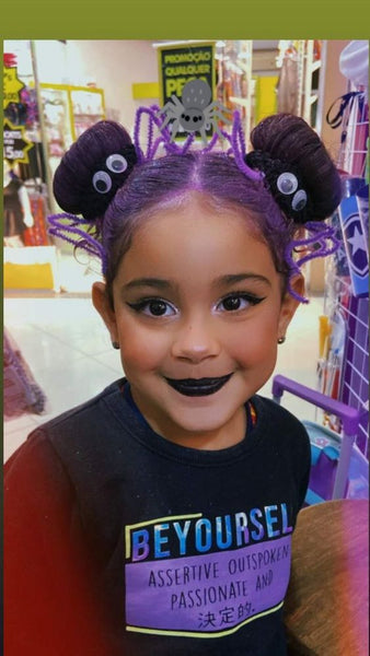cabelo maluco de aranha