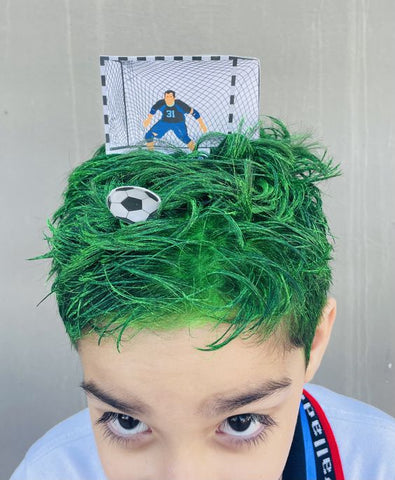 cabelo maluco de futebol