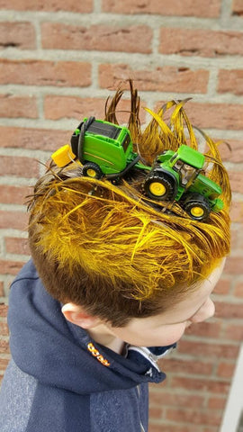 cabelo maluco de trator