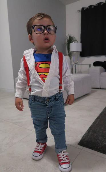 Fantasias fáceis de Halloween: clark kent