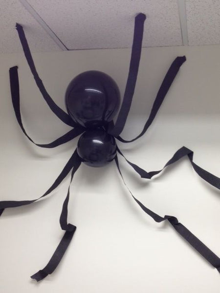 decoração simples de halloween  - aranha