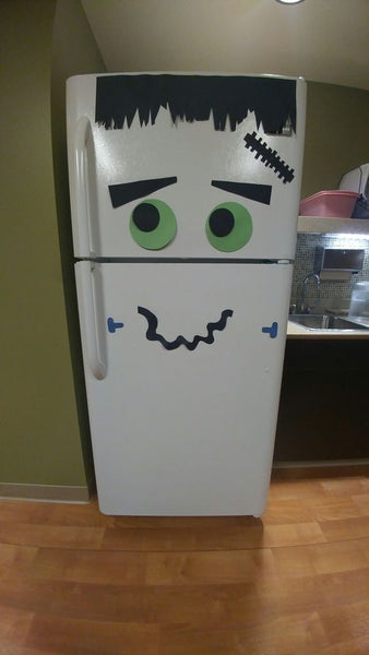 Decoração simples de Halloween com objetos