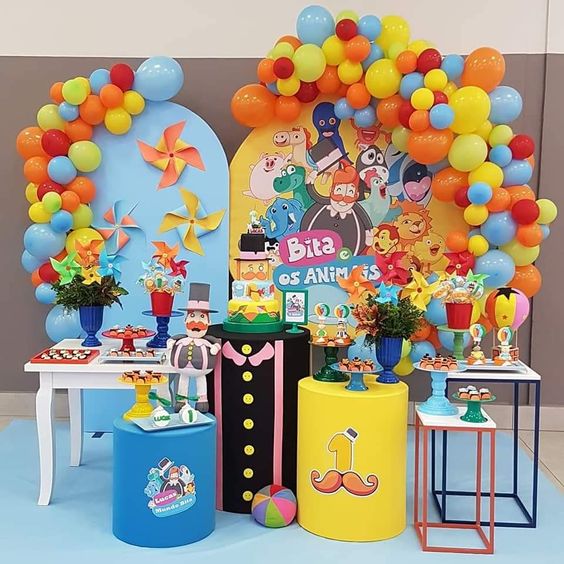 Ideias de aniversário de 1 ano para meninos: Mundo Bita