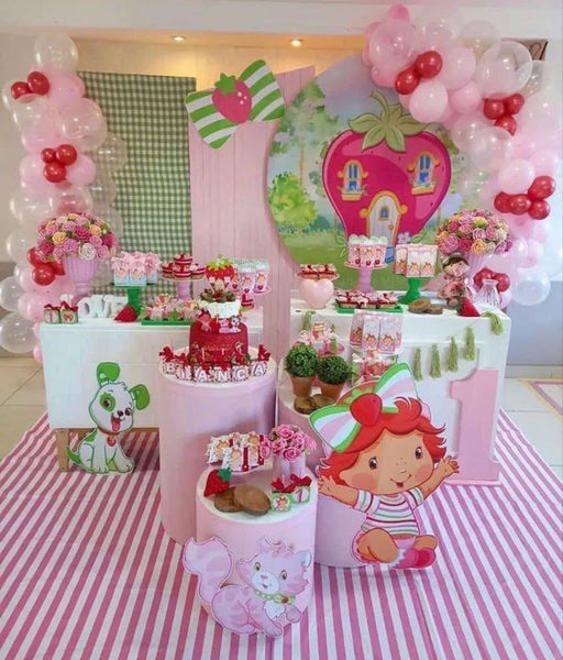 Ideias de aniversário de 1 ano para meninas: Moranguinho