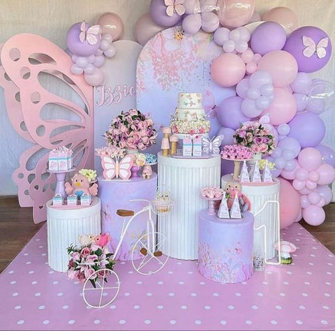 Ideias de aniversário de 1 ano para meninas: Borboletas