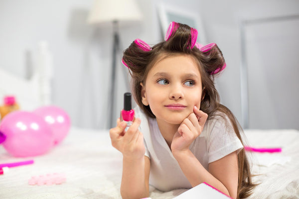 minha filha pode usar maquiagem?