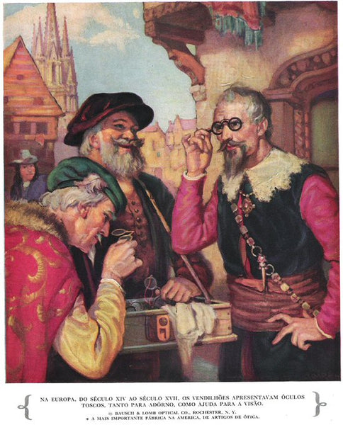 história dos óculos