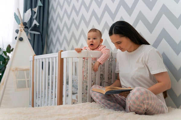 transição do berço para a cama - hora da leitura