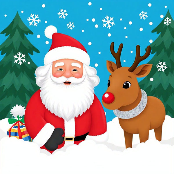 Rudolph, a rena do nariz vermelho!