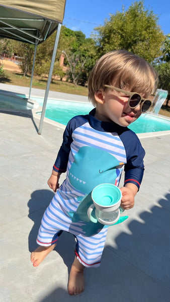 Cuidados com o bebê na praia