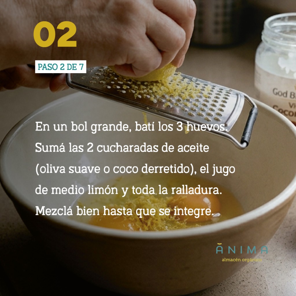 budin de limon receta saludable sin harina refinada