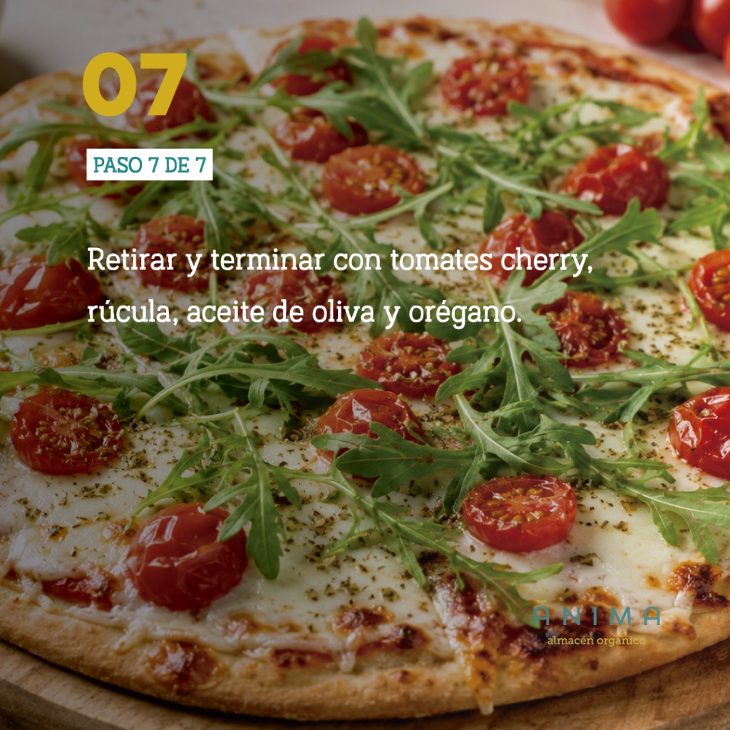 pizza sin gluten receta antiinflamatoria recetanimas anima almacen organico
