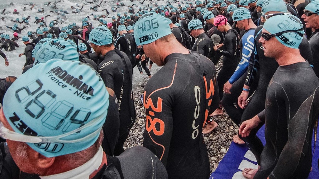 Ironman - largada natação