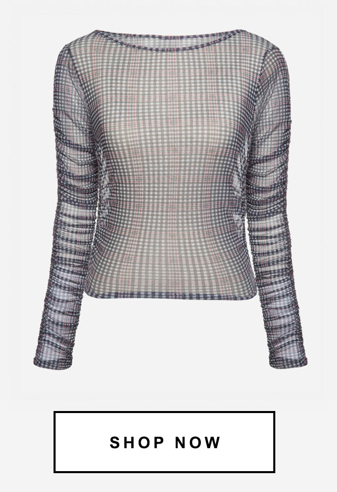 Blusa transparente | 50% OFF