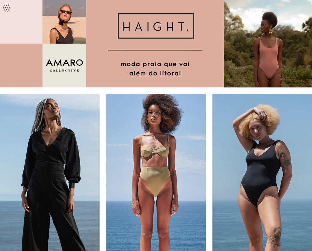 PRODUTOS:  Haight blusa malu i19 , Haight top meia taça,  Haight maiô letícia.