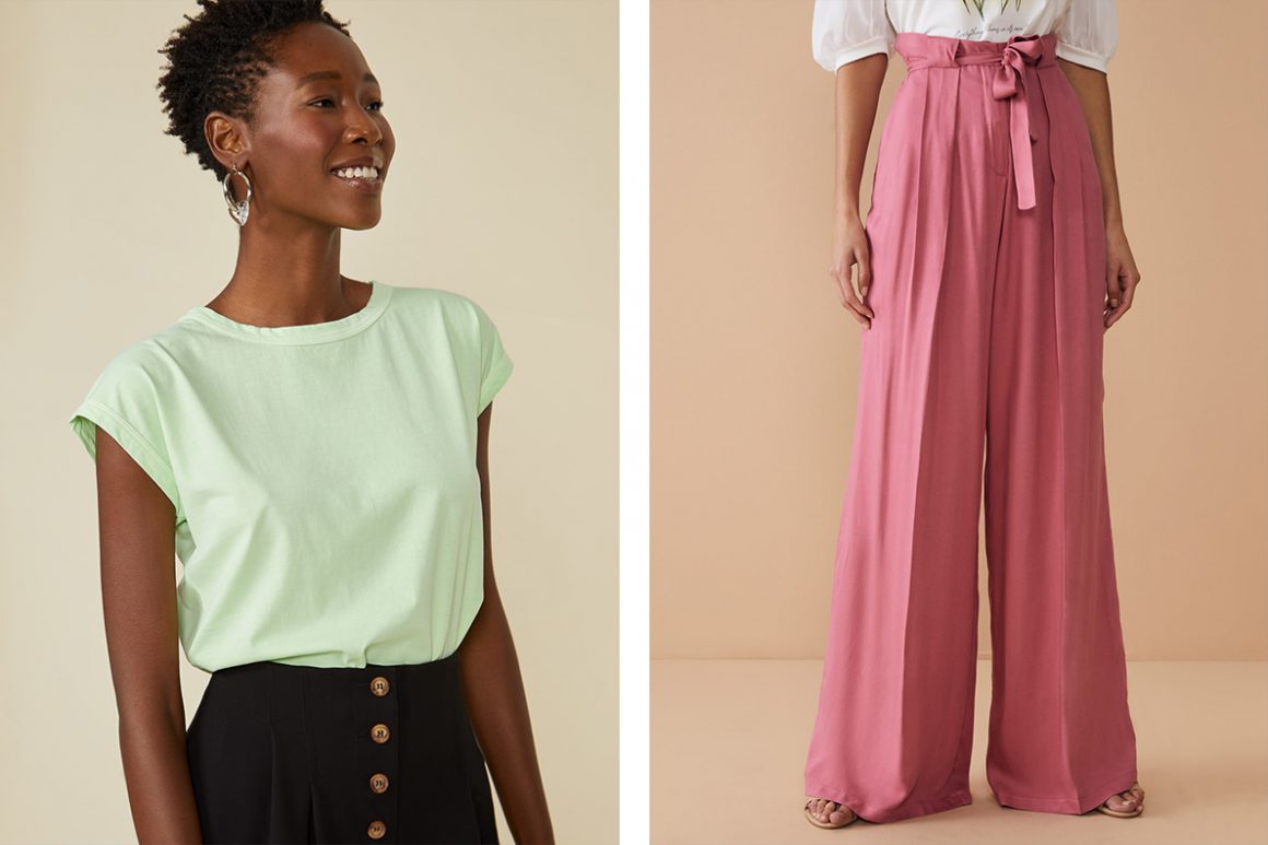 Look colorido cores complementares