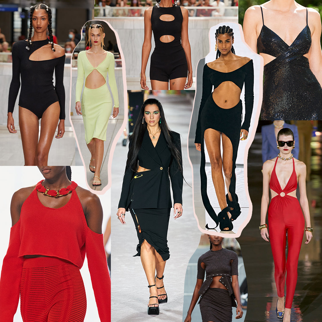 Tendência Cut Out nas passarelas