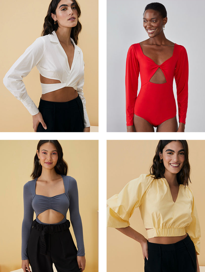 Blusas Cut Out 