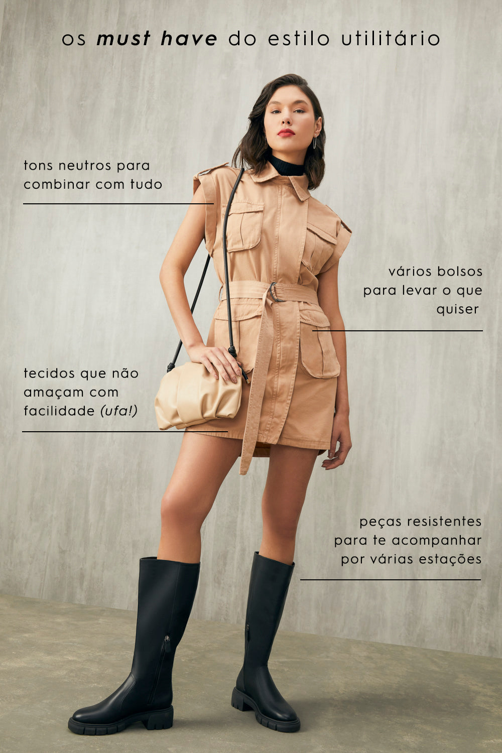 Estilo Utilitário AMARO