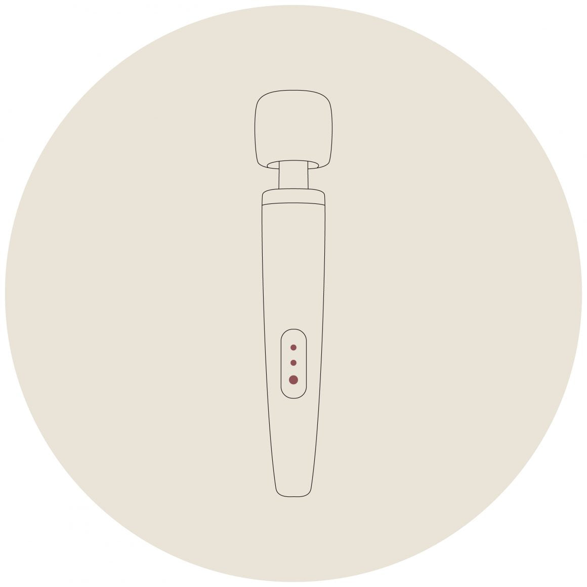 vibrador varinha mágica