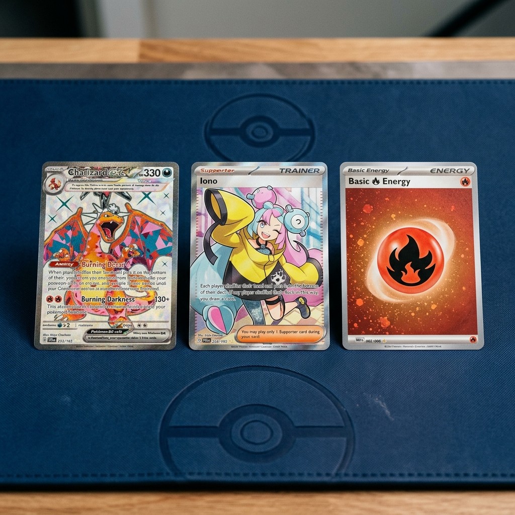 Itens necess&aacute;rios para jogar Pok&eacute;mon TCG