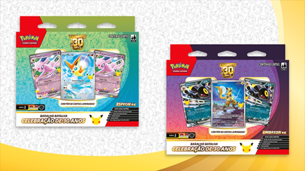 Exemplos de baralhos Pok&eacute;mon TCG prontos para jogar