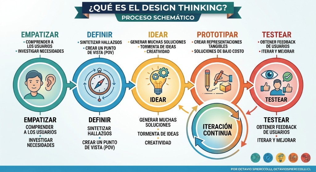 Design Thinking para pymes y startups: gu&iacute;a paso a paso