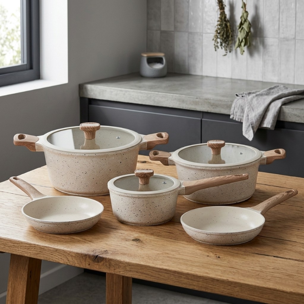 Bater&iacute;a de cocina Onix Utile de 5 piezas